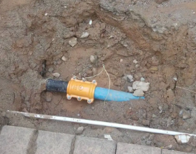 立山水管漏水检测的情况