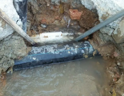 立山测漏水之水管漏水